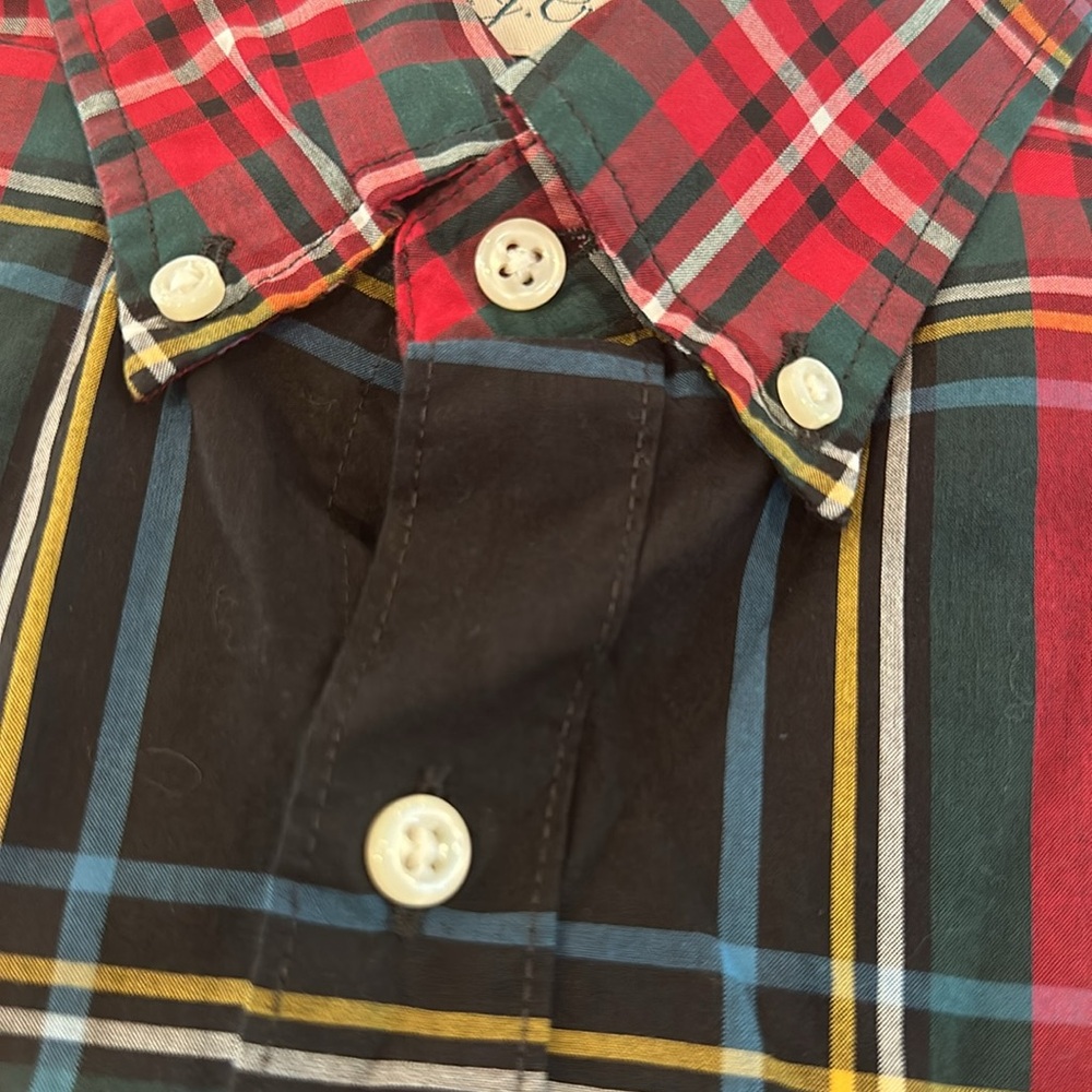 J Crew Plaid Secret Wash Shirt - Slim Fit